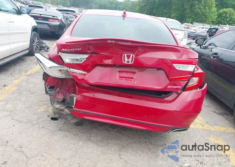 2019 Honda Accord Sport из США, поврежденный, VIN 1HGCV1F33KA073867